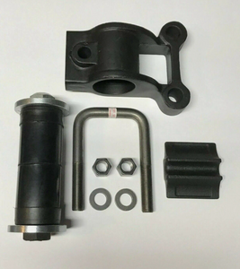 Peterbilt Air Leaf Housing 03-01654 & Bushing 03AL1 Kit 4" Wide Spring