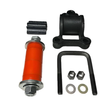 Peterbilt Low Air Leaf Housing 03-05117 & Red Polyurethane Bushing Kit 03AL2 (3 1/2